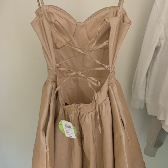 Zaida Formal Taffeta Skater Dress - Picture 5 of 7